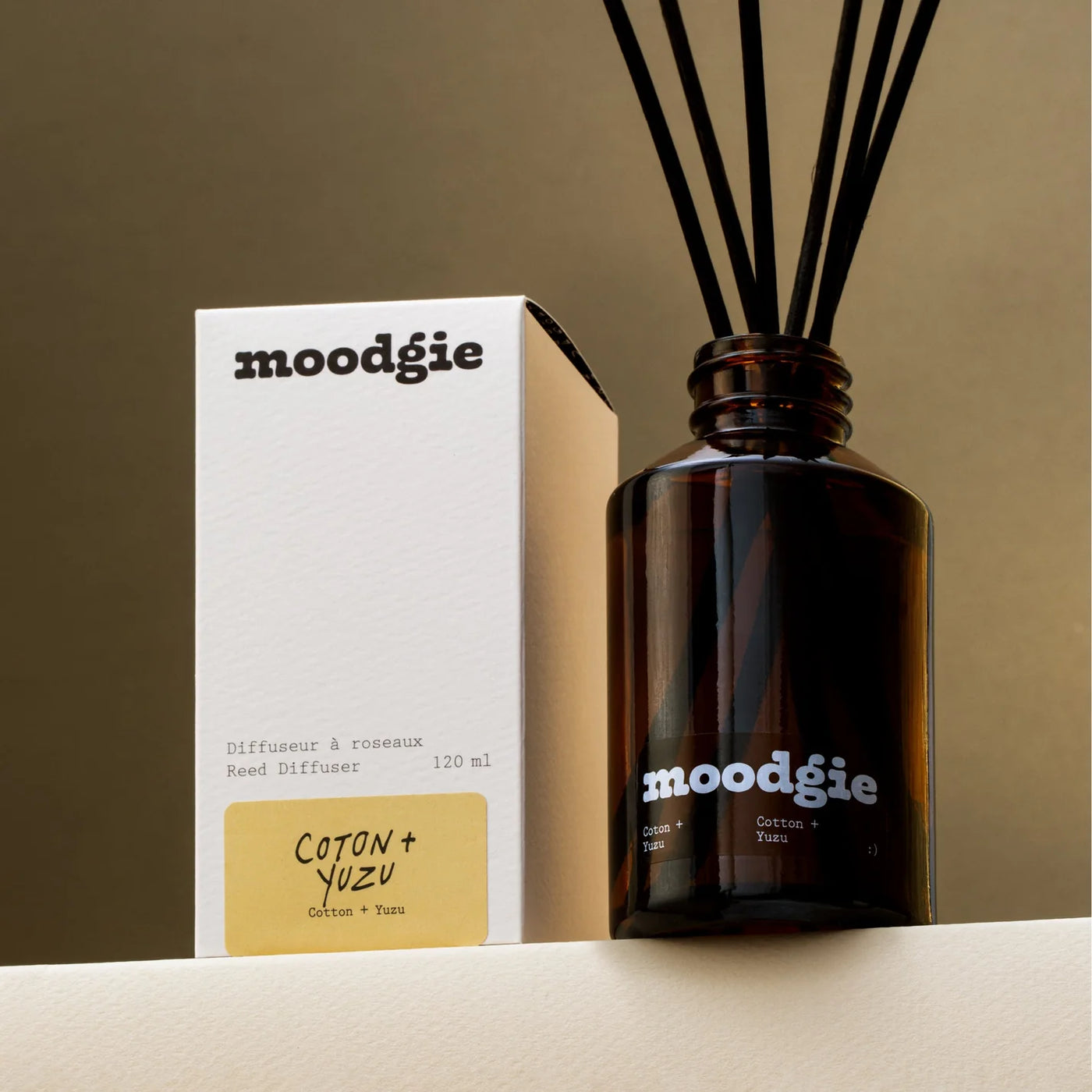 Cotton + Yuzu : Reed Diffuser - moodgie