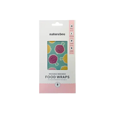 Bee's Wax Wraps (Various Sizes) - Nature Bee