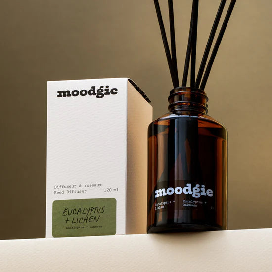 Eucalyptus + Oakmoss Reed Diffuser-  moodgie
