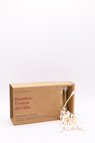 Bamboo Cotton Swabs - REssentials