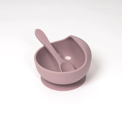 Suction Bowl with Spoon - Karamel Et Cie.