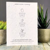 Rooting for... - Plantable Greeting Card