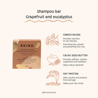Conditioner Grapefruit and Eucalyptus (Package Free) - BKIND