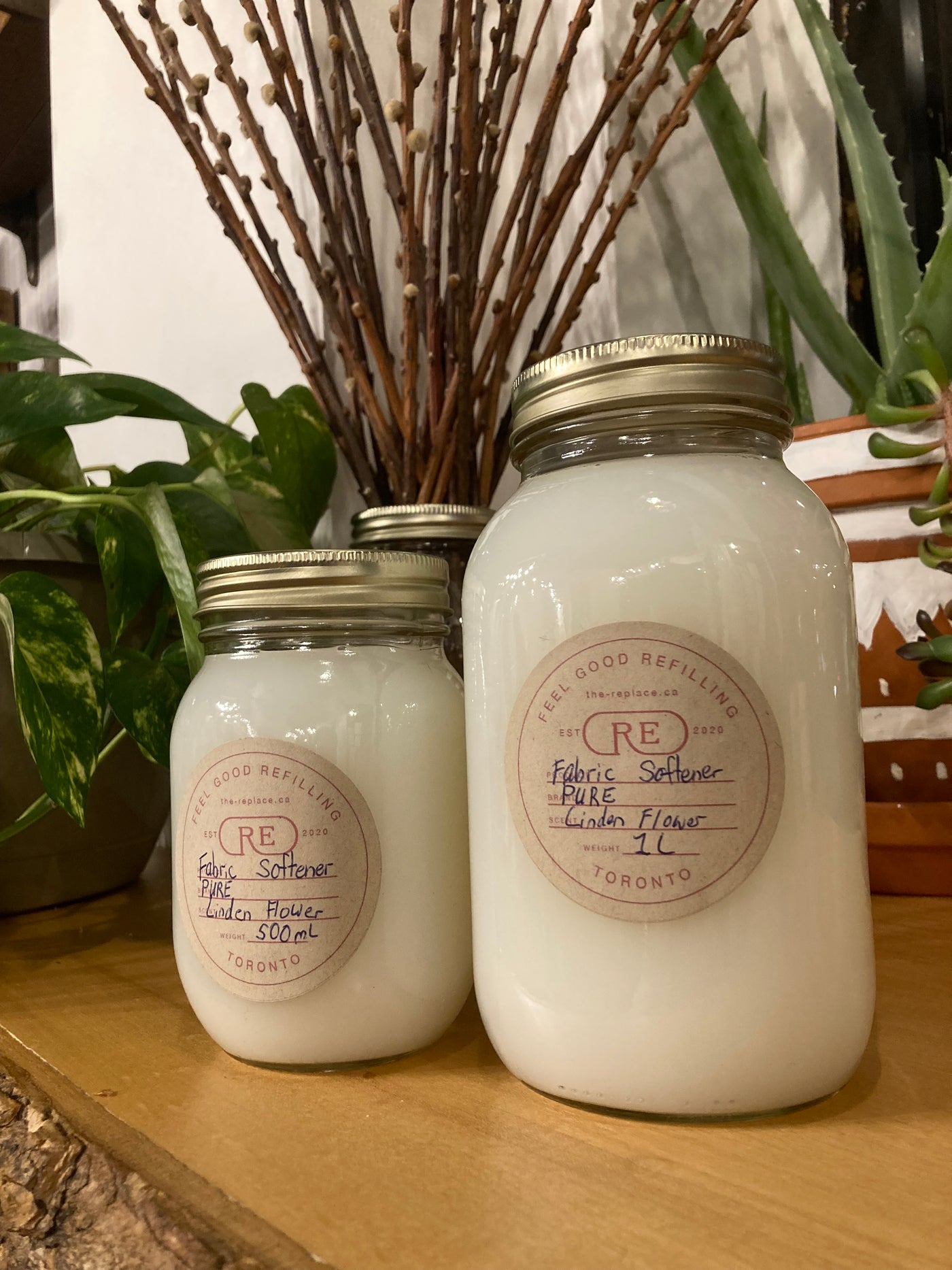 Fabric Softener Linden Flower Jars - PURE