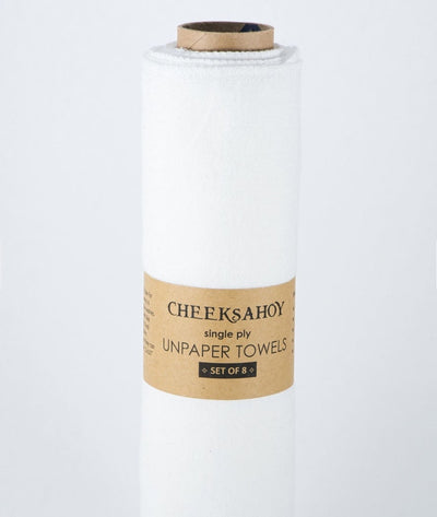 Unpaper Towel (Set Of 8 With Roll) - Cheeks Ahoy