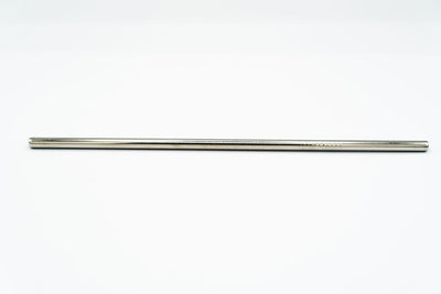 stainless steel reusable straw straight silver