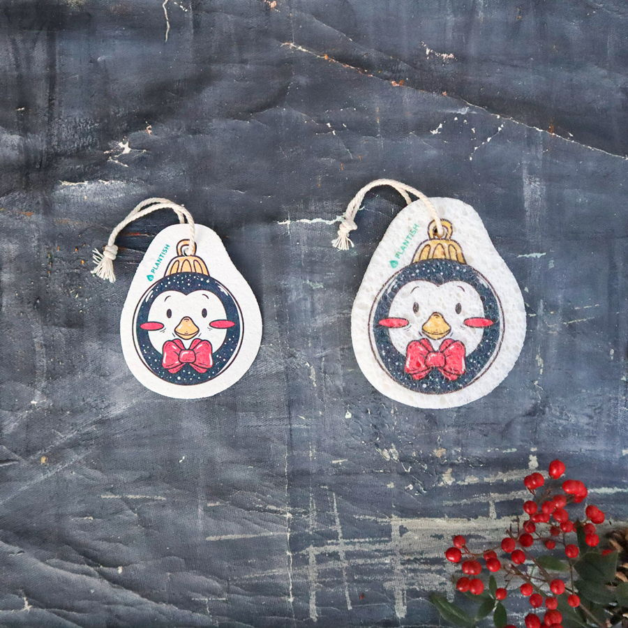 Ornament Penguin - Pop up Sponge (Holiday Exclusive)