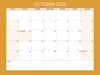 2026 Toronto Neighbourhood Calendar - 12" X 9"