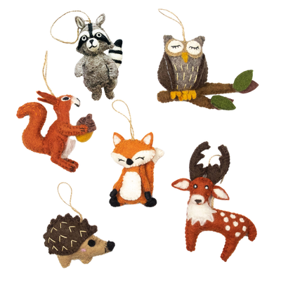 Ornament - Forest Animals, Assorted