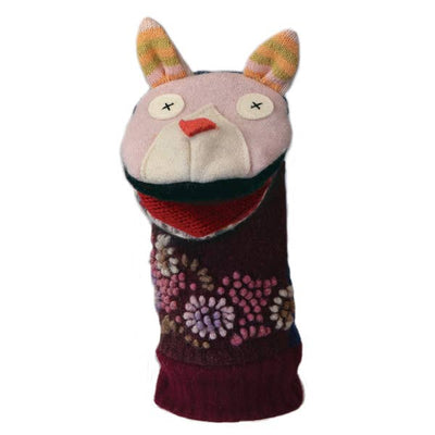 Cat Puppet | Reclaimed Wool