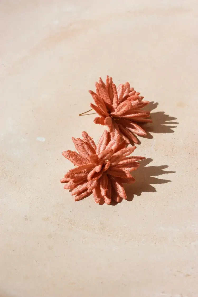 Chrysanthemum Earrings - This ILK