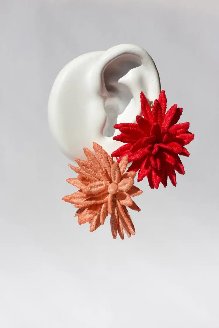 Chrysanthemum Earrings - This ILK
