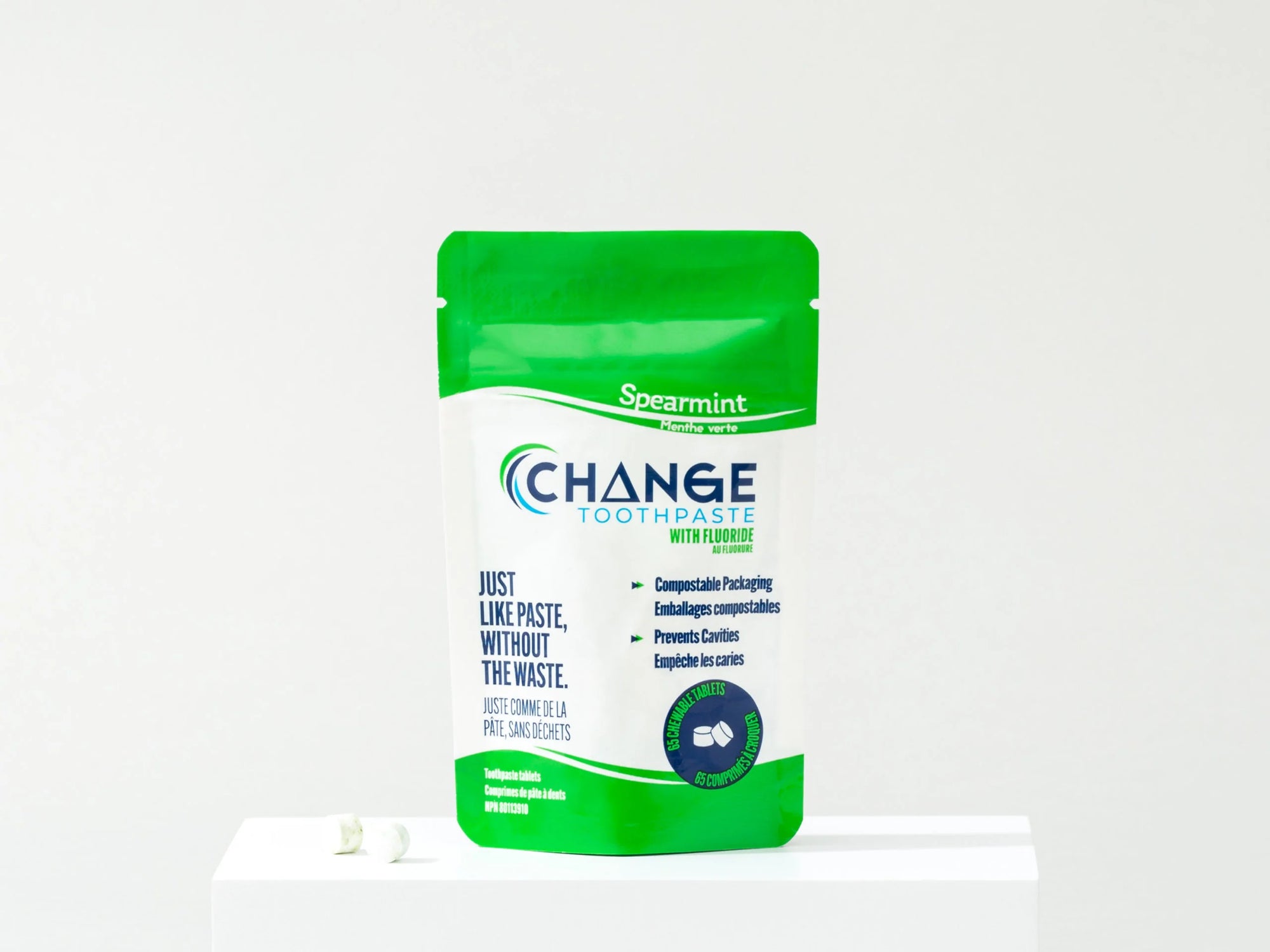 Toothpaste Tablets with FLUORIDE - Change Toothpaste