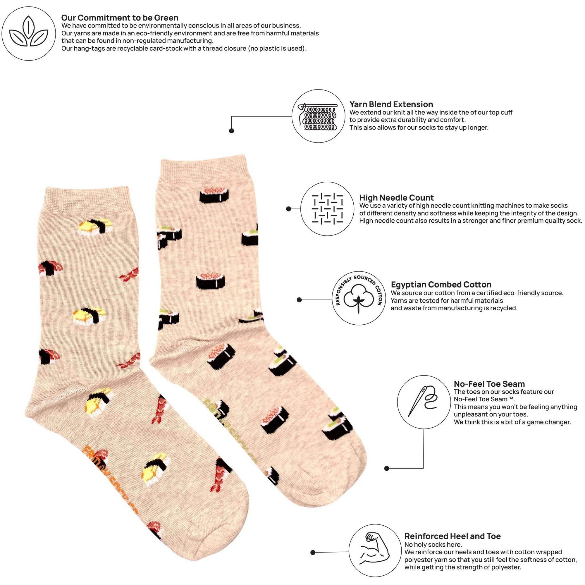 Women’s Socks- Friday Sock Co