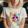 Taylor Swift Concert TShirt Orange & Green Background