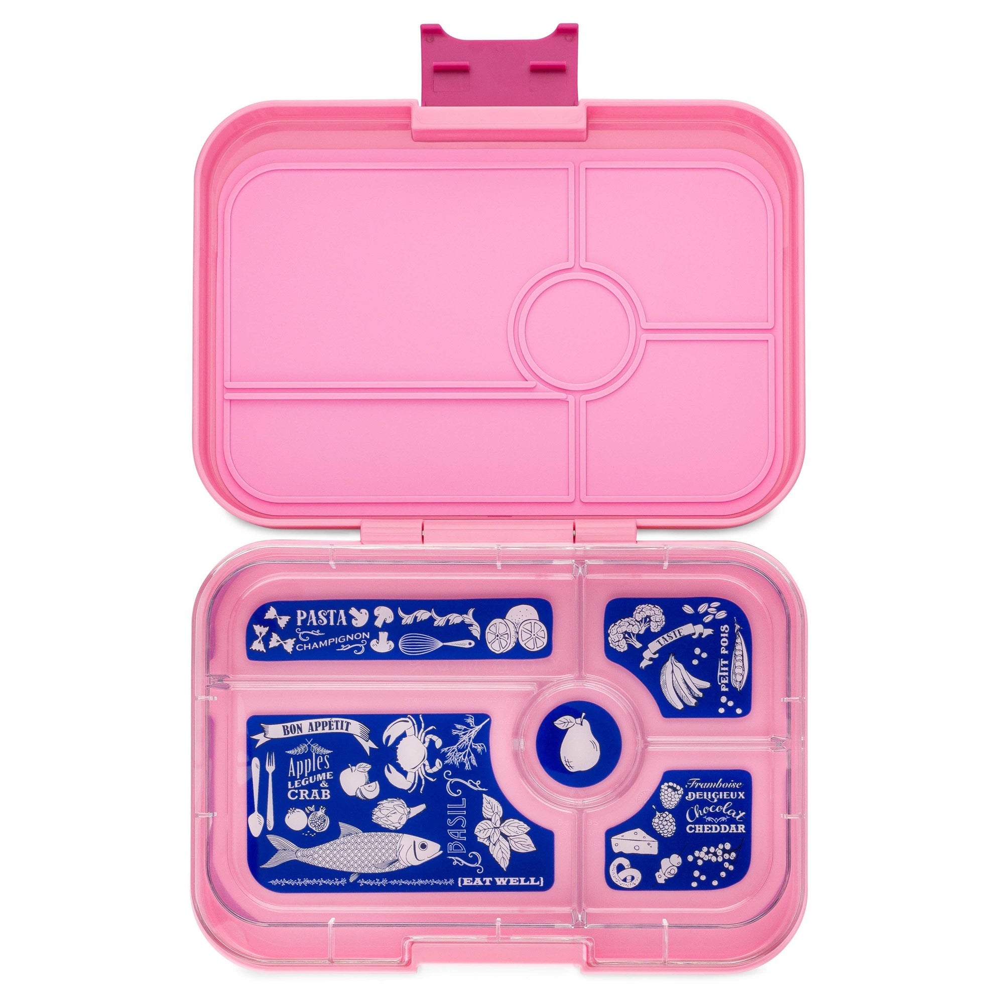 Leakproof Yumbox Tapas Bento Box( Capri Pink) 5 Compartment