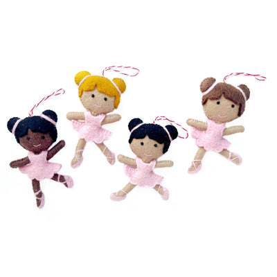 Ballerina Christmas Ornament