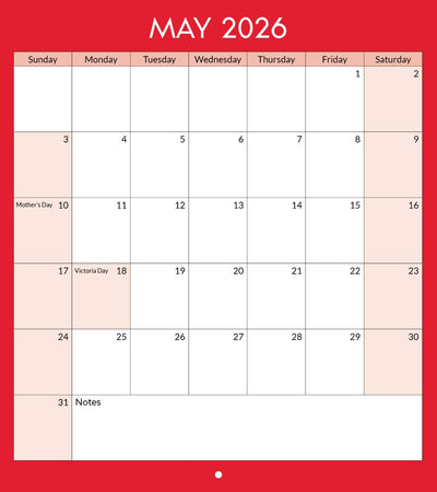 2026 Toronto Streetcar Calendar