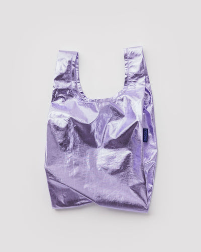 Baby Baggu reusable bag in Lavender Metallic