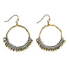 Entwined Crochet Hoops