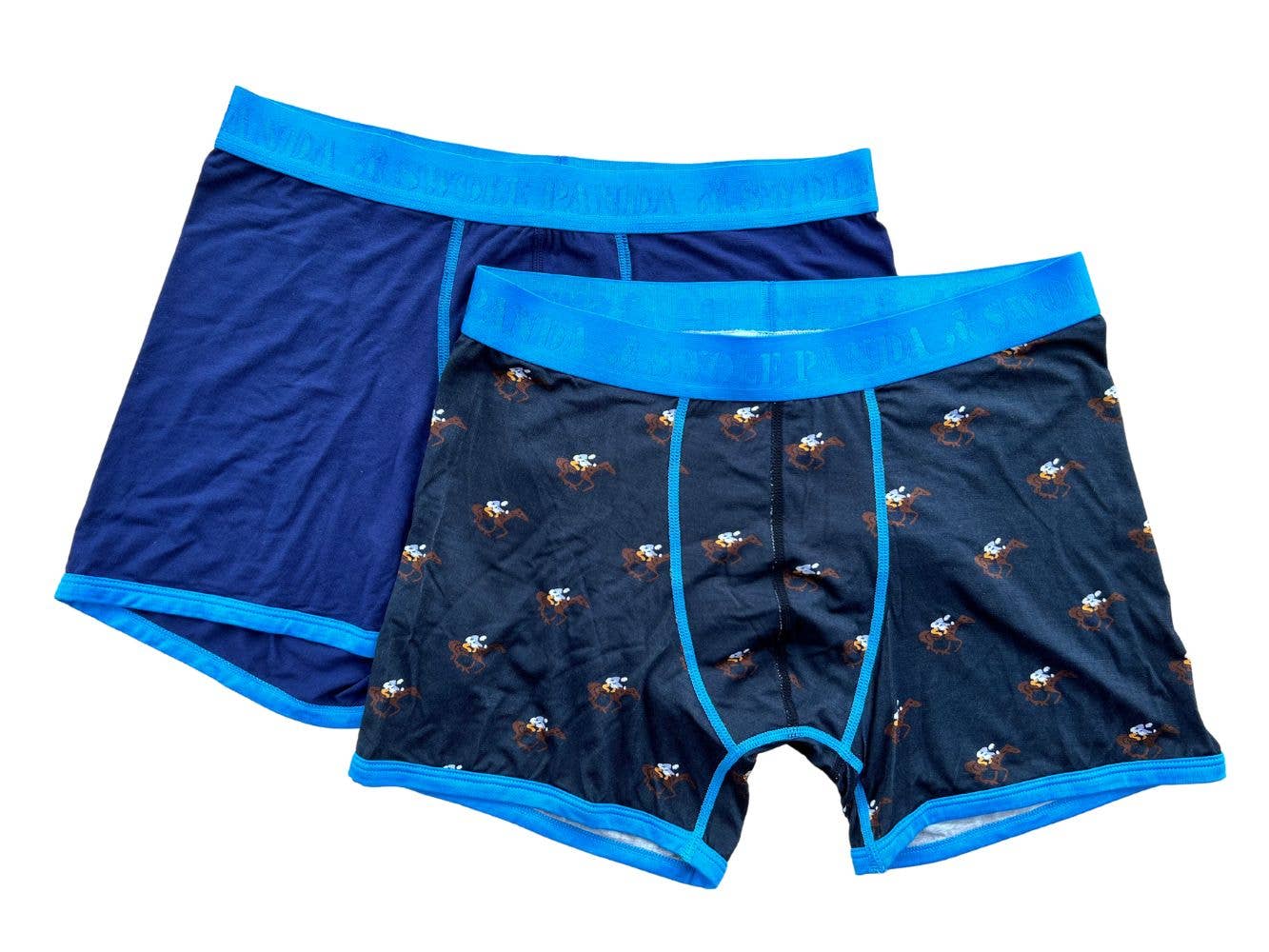 Bamboo Boxer Twin Pack - Navy & Jockeys