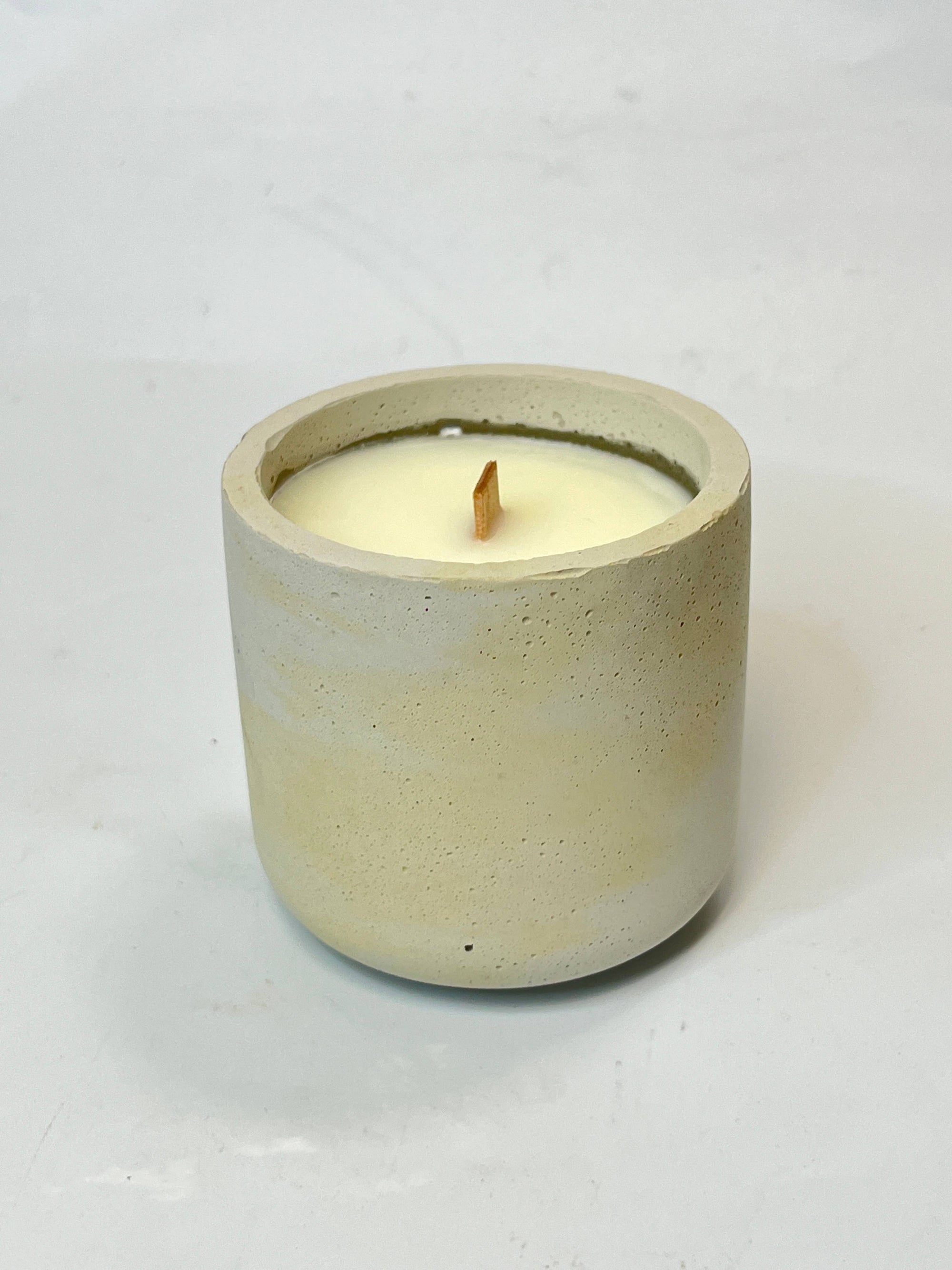 6oz Coconut Apricots Candle l Mildly Scented Slow-burn