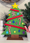 Kid's paintable Christmas Tree DIY Kit - family fun activity