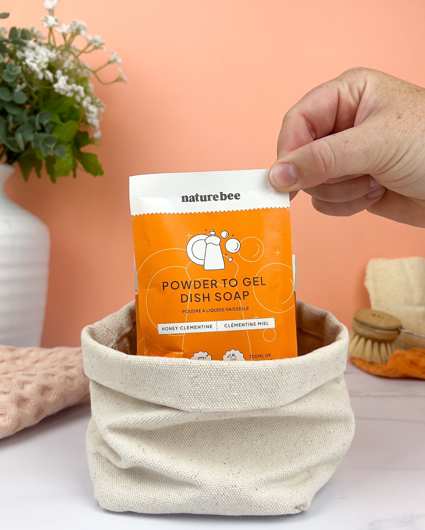 Powder to Gel Dish Soap - Nature Bee