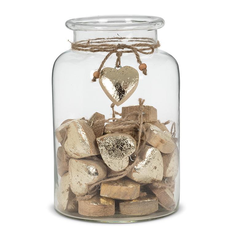 Thick Wood Heart Ornament