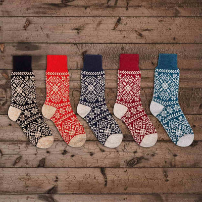 Nordic Socks Soft COZY™  Warm (5 Pairs Zelta)  - Unisex