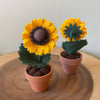 “Happy Fall” Various Handmade Felt Autumn Forever Flowers