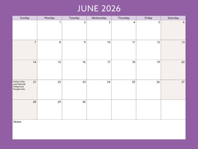 2026 Toronto Neighbourhood Calendar - 12" X 9"