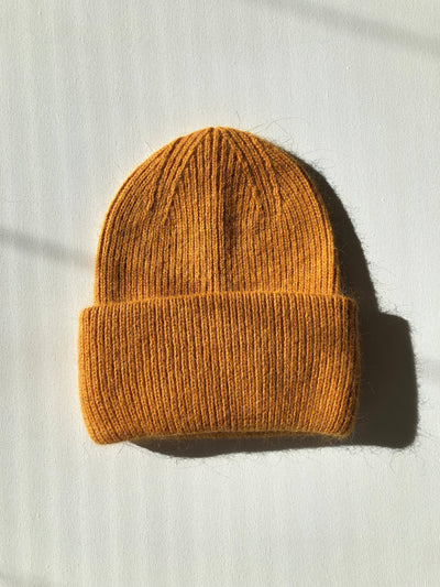 ROYAL ANGORA WOOL BEANIE - crystal brights