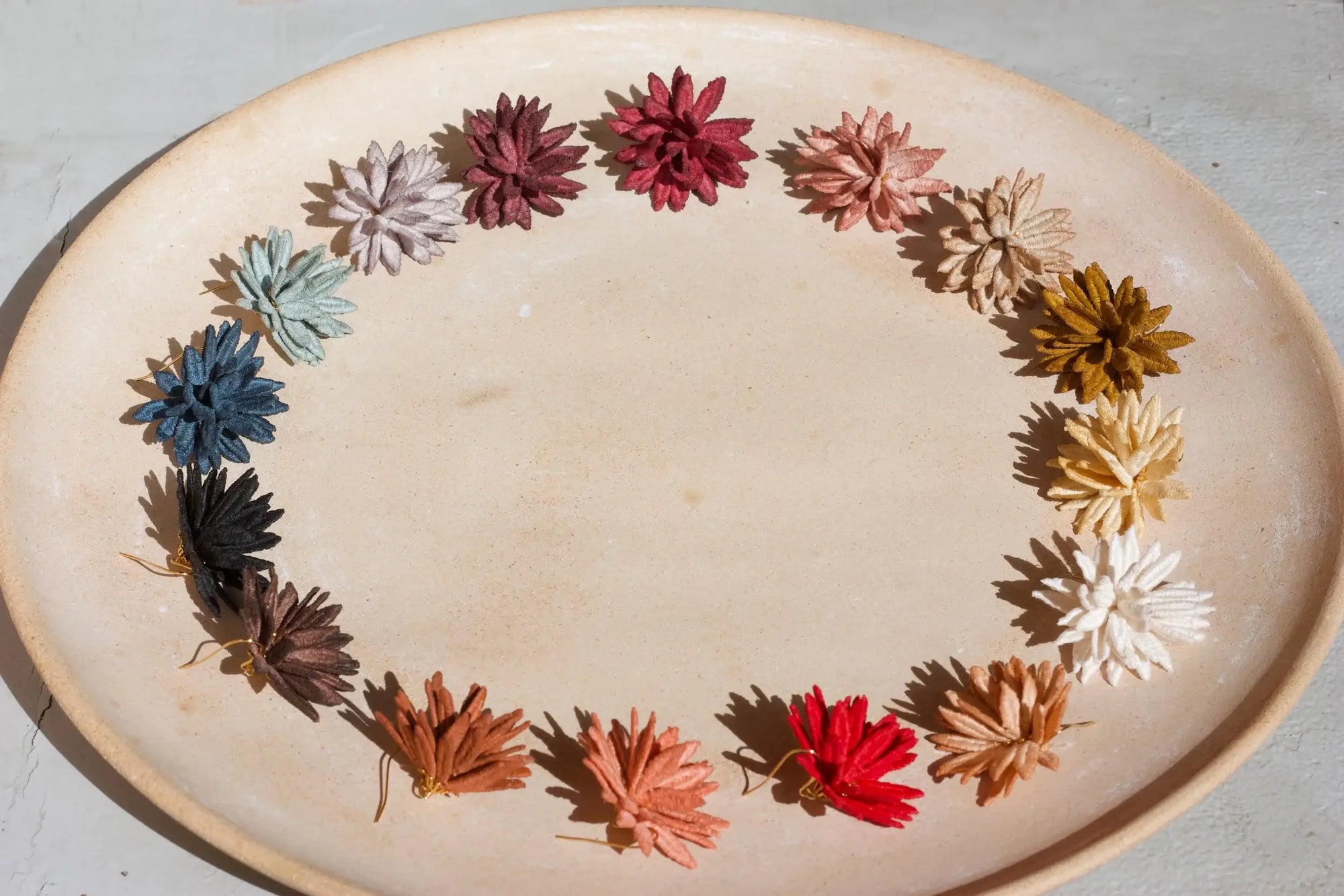 Chrysanthemum Earrings - This ILK
