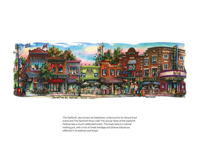 2026 Toronto Neighbourhood Calendar - 12" X 9"