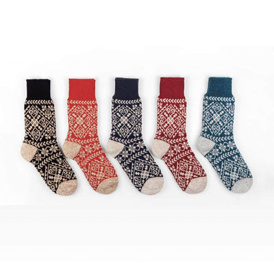 Nordic Socks Soft COZY™  Warm (5 Pairs Zelta)  - Unisex