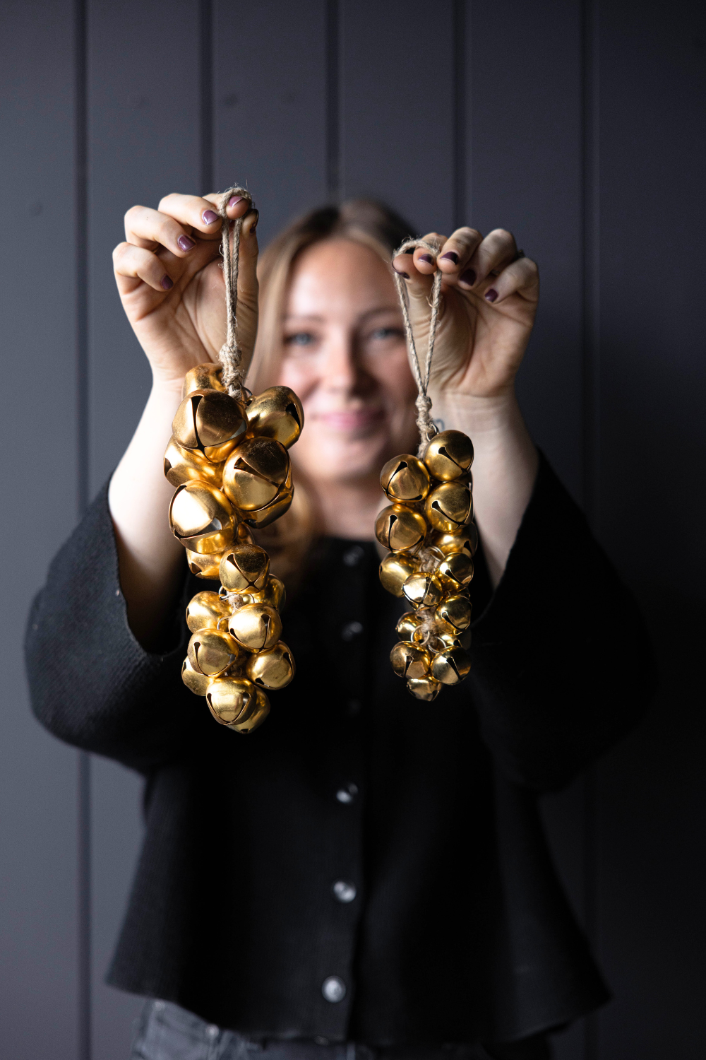 Jingle Bell Holiday Hanging Cluster
