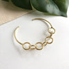Chain Link Cuff - Gold