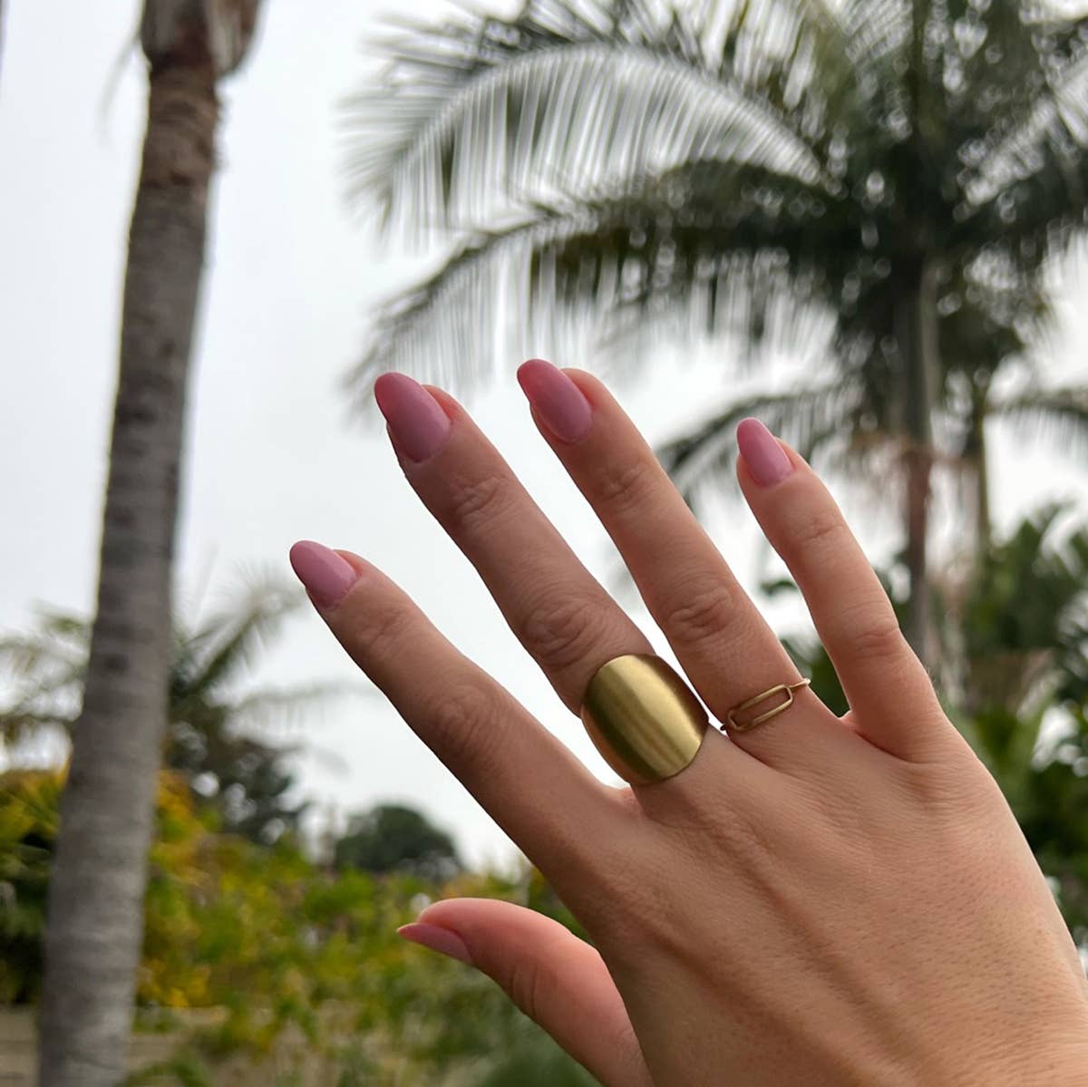 Elongated Dome Ring - World Finds