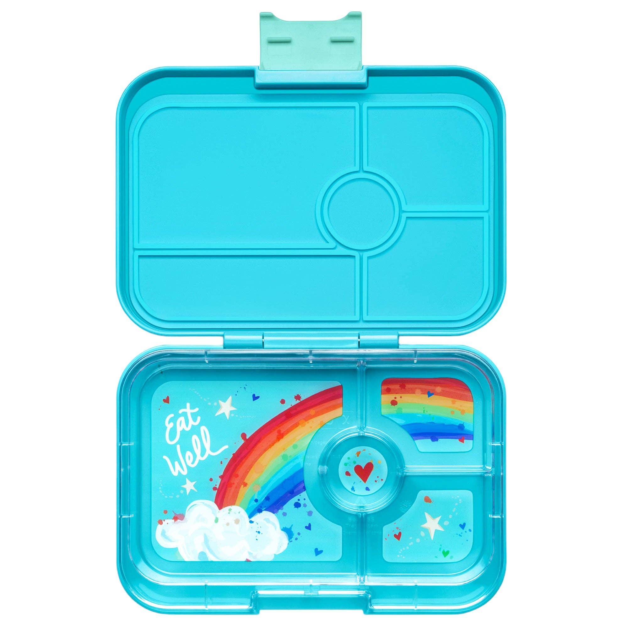 Leakproof Yumbox Tapas Antibes Blue - 4 Compartment -Rainbow