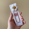 Flower Bookmark/ Oversized Paper Clip/ Pompom & Felt Flower 