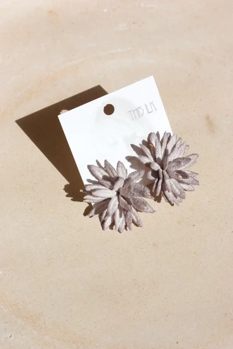 Chrysanthemum Earrings - This ILK