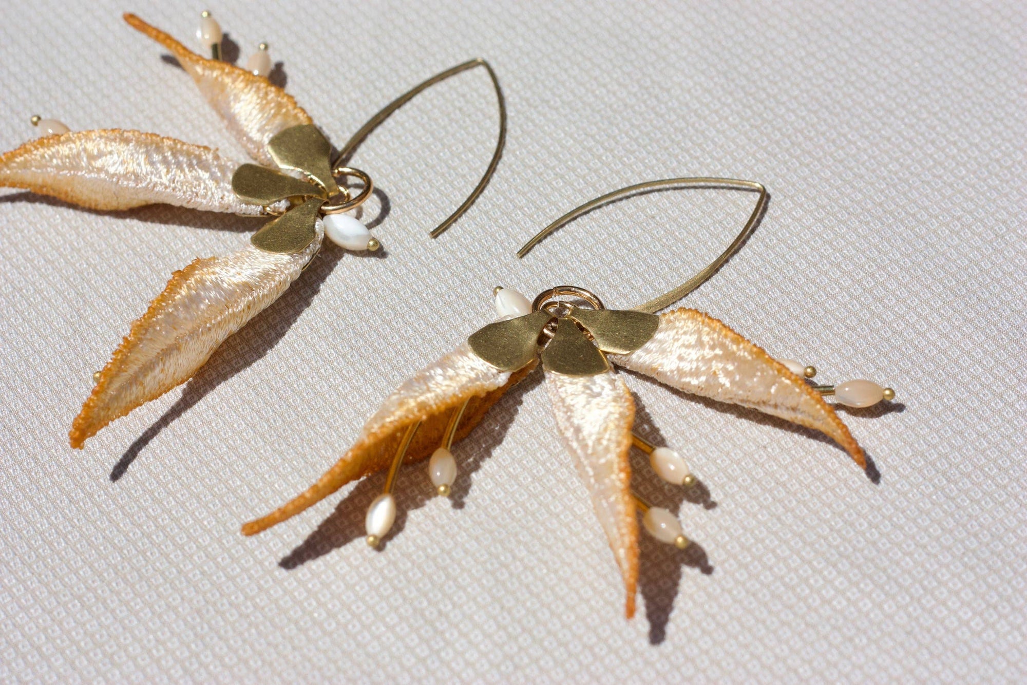 Strelitzia earrings