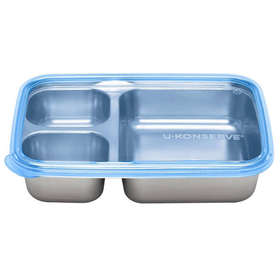Ukonserve 3 Compartment Stainless Steel Food Container