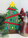 Kid's paintable Christmas Tree DIY Kit - family fun activity