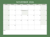 2026 Toronto Neighbourhood Calendar - 12" X 9"