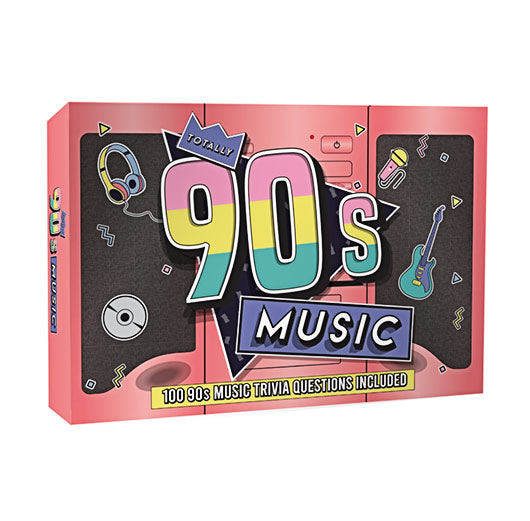 Totally 90s Music Trivia cards