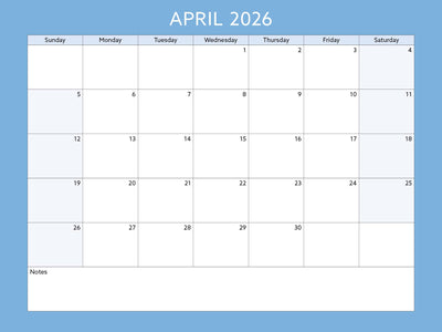 2026 Toronto Neighbourhood Calendar - 12" X 9"