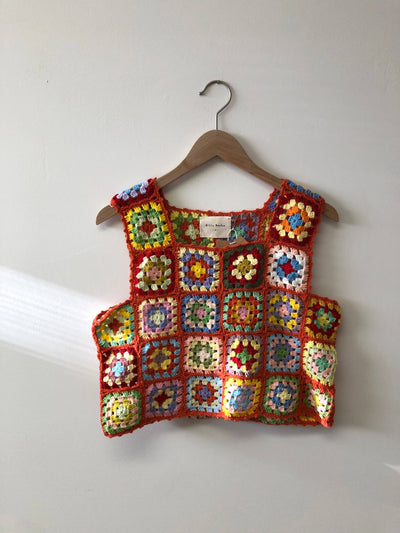 CROCHET GRANNY VEST