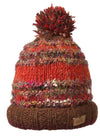 Swool Stripe Pompom Hat